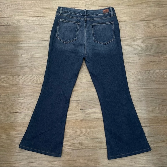 Anthropologie Paige Bell Canyon High Rise Flare Jeans Size 32 - Picture 6 of 12